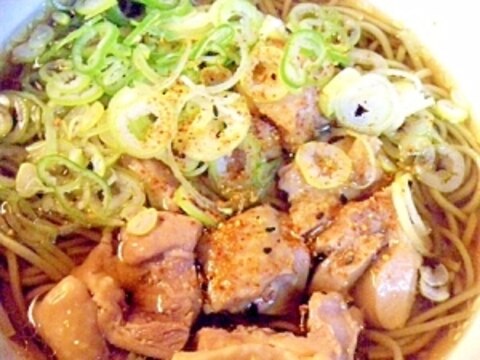 お手軽 かしわ蕎麦 レシピ 作り方 By 寝虎太郎 楽天レシピ
